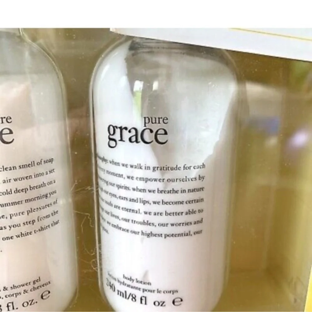 Philosophy Thinking Of You Pure grace Lotion And Shower Gel 2 Piece set NIB